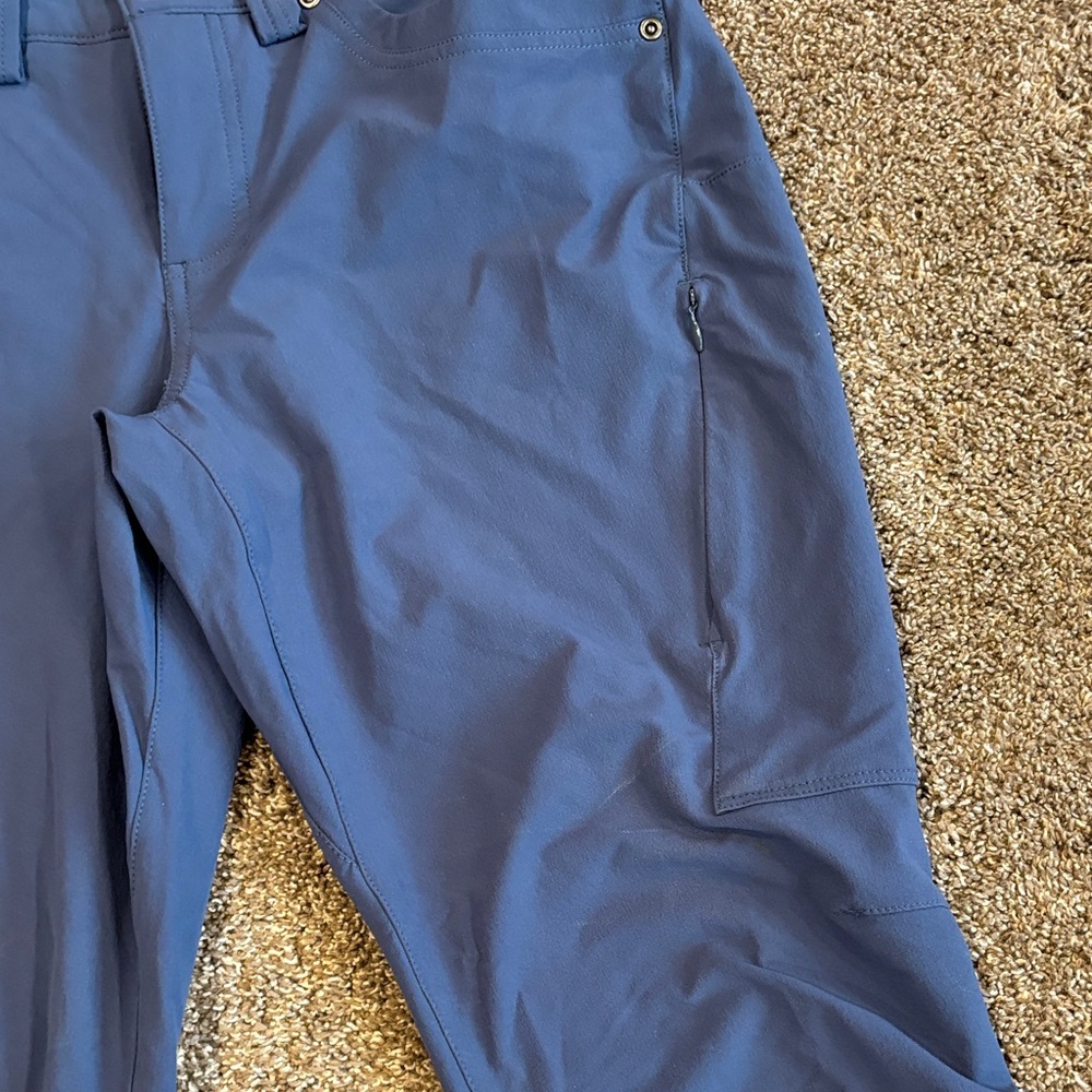 Duluth Trading Co Women's Deep Blue Fexpidition Straight Leg Pants - Picture 3 of 4